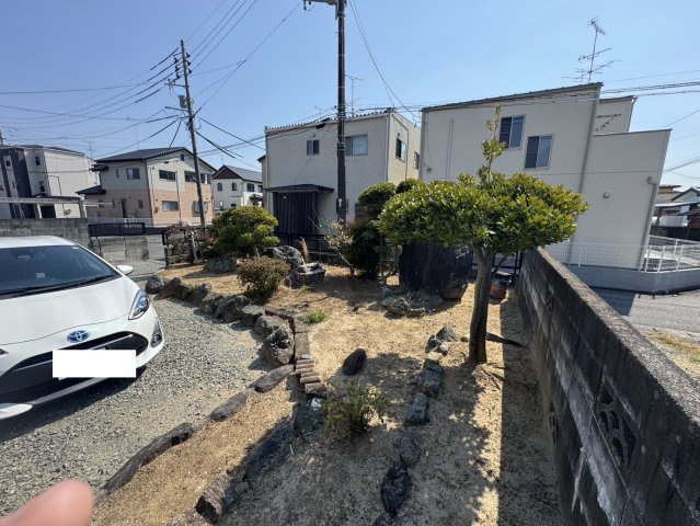小名浜大原字原木田 中古一戸建ての庭