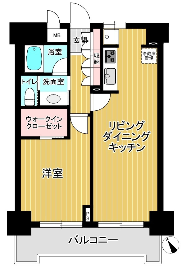 サンモール向島の間取り