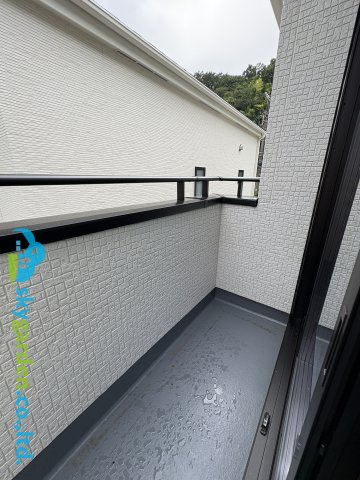 藤沢市大庭5221番　新築戸建　全3棟 A号棟のバルコニー|開放的で明るい空間を演出してくれるバルコニーです