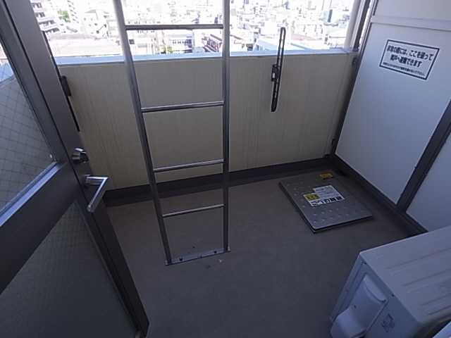 神戸市兵庫区永沢町４丁目の賃貸マンションのバルコニー|バルコニー