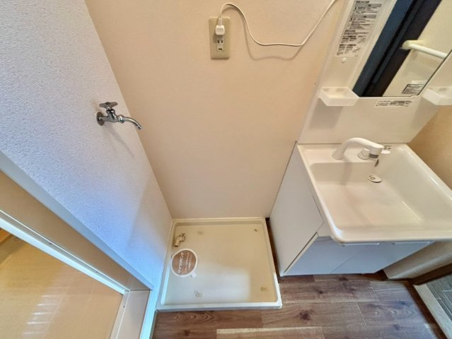 サニーハイツ田寺　Ｂ棟の洗面所