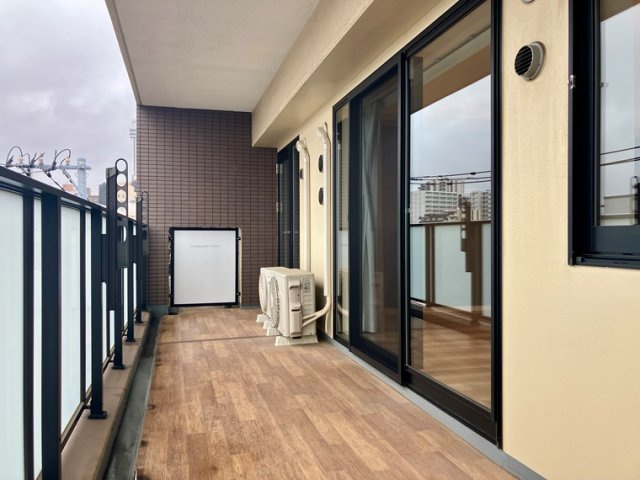 エクセレントシティ船堀Ⅲブライトステージのバルコニー