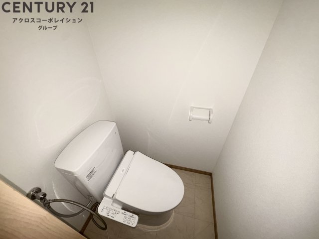 ゆったり落ち着けるトイレです