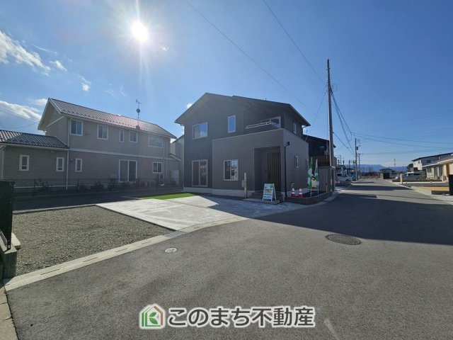 那須塩原市下永田の前面道路含む現地写真|前面道路含む現地写真