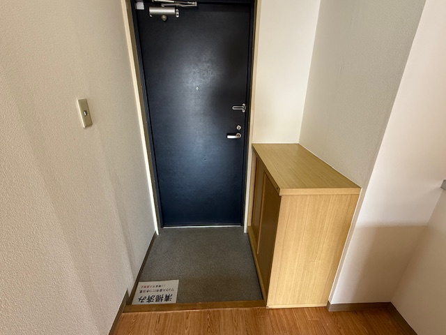 ASコーポの玄関