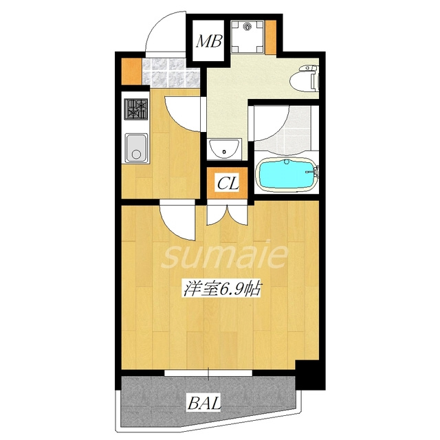 ブランノアール北赤羽の間取り|充実設備のキレイなお部屋です☆彡
