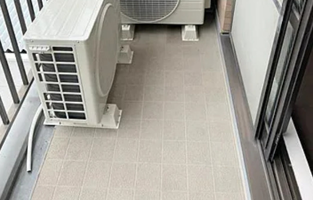 朝日シティパリオ三ノ輪のバルコニー