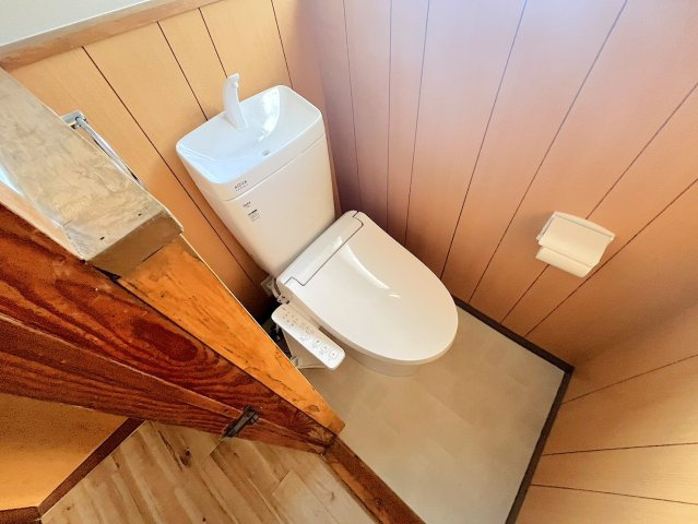 萬城貸家のトイレ