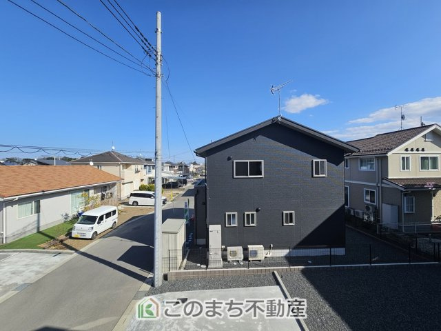 那須塩原市下永田　B棟の展望|バルコニーからの眺めです！