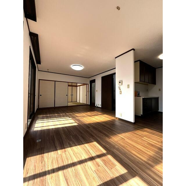 菊池郡菊陽町大字久保田の一戸建ての居間・リビング