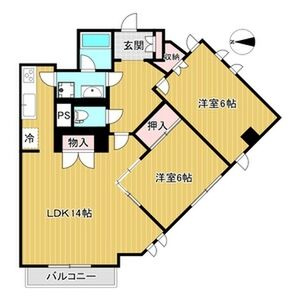 シロハイヌ門戸の間取り
