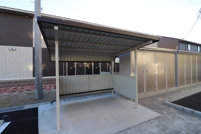 ロイジェントパークス野田町5丁目 C棟のその他共用部分|駐輪場