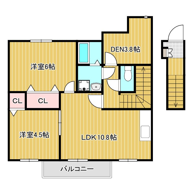 グランディール(明石)の間取り