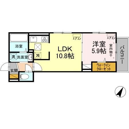 ＮＫ香取の間取り
