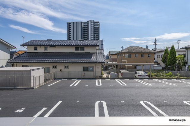 クレール三輪田町の展望|宅配ボックス