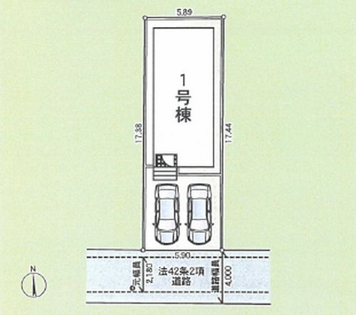 【区画図】 | 【仲介手数料０円】平塚市長持第15　新築一戸建て | 平塚市長持第15　新築一戸建て
