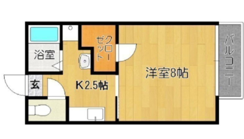 グレイス篠山の間取り