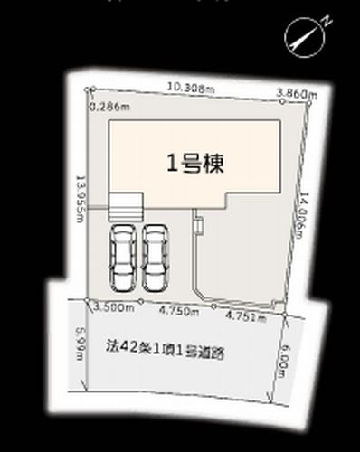 【区画図】 | 【仲介手数料０円】茅ヶ崎市堤　新築一戸建て | 【仲介手数料０円】茅ヶ崎市堤　新築一戸建て