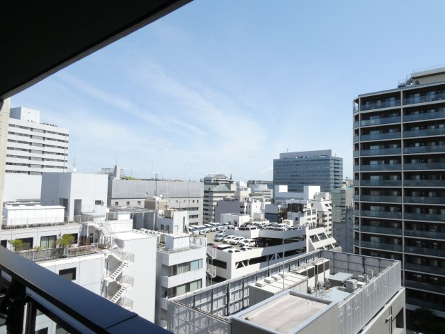 シティハウス横浜の展望|バルコニーから望む眺望です。