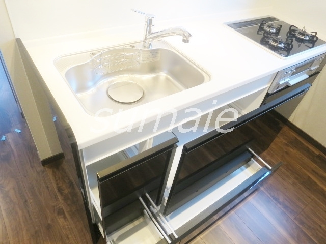 ＤＩＰＳ十条仲原ＥＡＳＴのキッチン|広い調理スペース♪