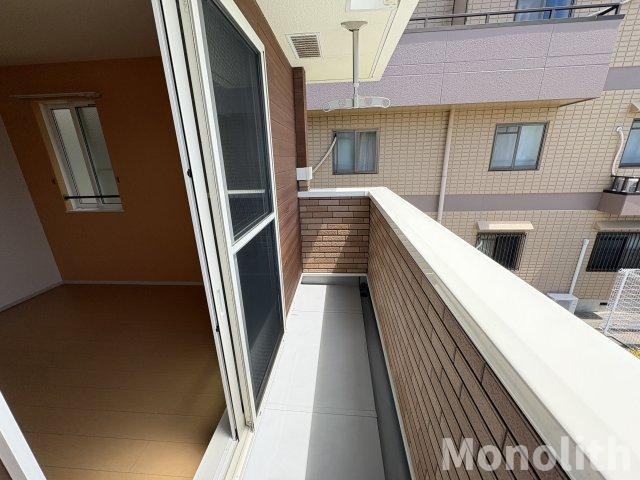 ブリッサNTのバルコニー