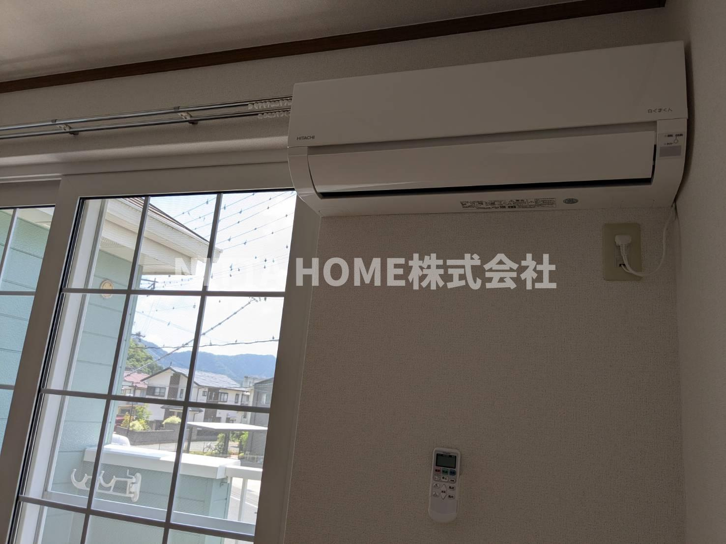 丹波市柏原町柏原のアパートの設備|エアコン設備です◇