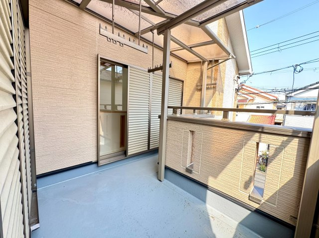 堺市西区草部1224-51のバルコニー