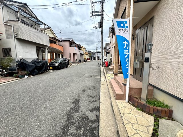堺市西区草部1224-51の前面道路含む現地写真