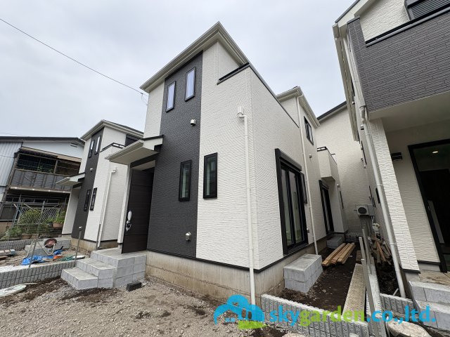 藤沢市大庭5221番　新築戸建　全3棟 B号棟の外観|外観も気になるポイント
令和8年7月13日撮影