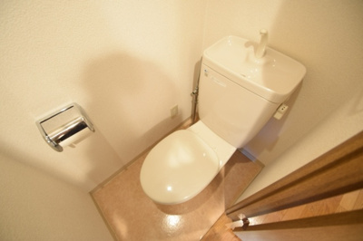 【トイレ】 | セレッソコート西心斎橋 | コンパクトで使いやすい洗面所