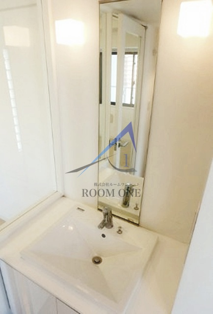 ルモーデ亀戸の洗面所|洗面台です。