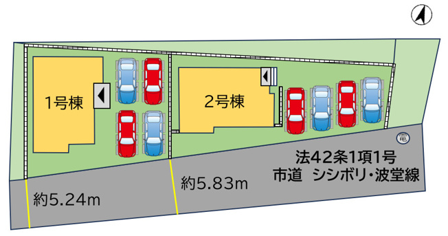 【区画図】