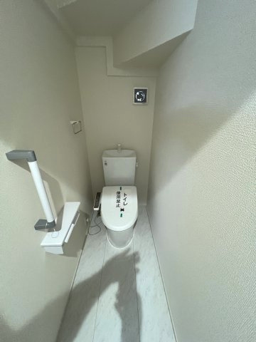あきる野市伊奈　新築戸建全15棟のトイレ|1階温水シャワートイレ