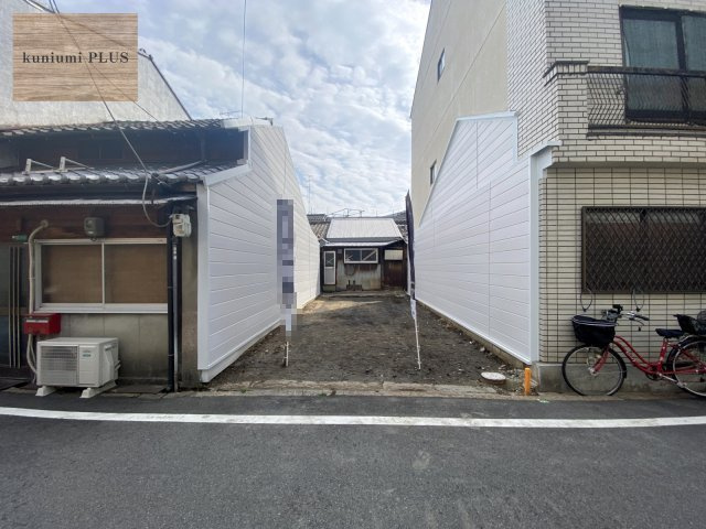 大阪市東成区大今里西1丁目の前面道路含む現地写真