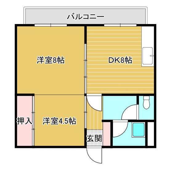 【間取り】 | マンション太平洋