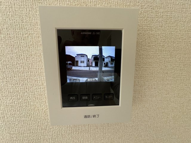 あきる野市伊奈　新築戸建全15棟のセキュリティ|モニター付きインターホンあり。急な来客でも室内から顔が確認できると安心ですよね☆