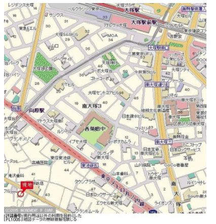 ロイヤルアメニティー東池袋の地図