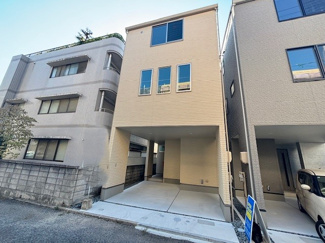 【外観】 | 南区宇品御幸3（宇品４丁目駅）全2区画　NO2 | （平坦地）駐車スペース2台・リビング17.9帖