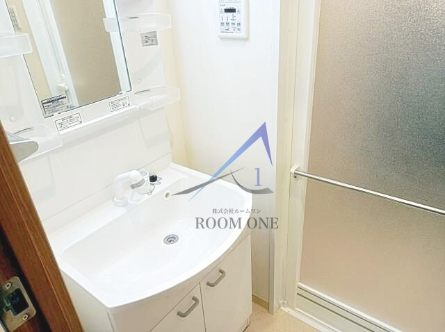 スカイグランデ押上の洗面所|洗面台です。