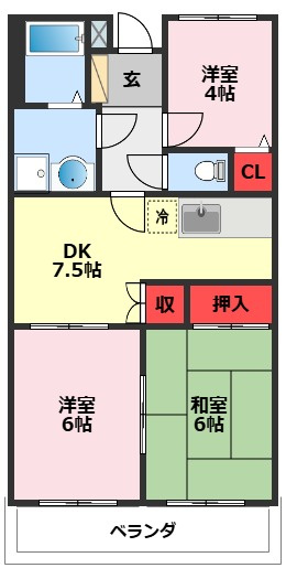 マーリーズホームの間取り
