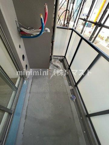 エスリード難波ザ・プレミアのバルコニー