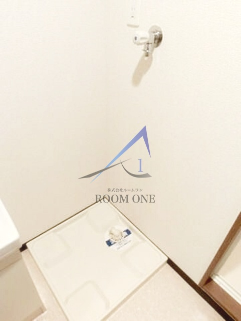 スカイコート銀座東第２の設備|洗濯機置き場です。