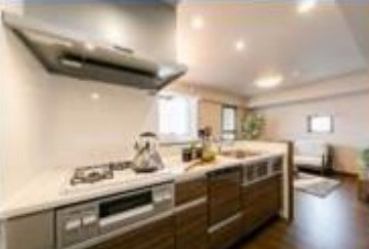 イトーピア長堀橋シエル・クレールのキッチン