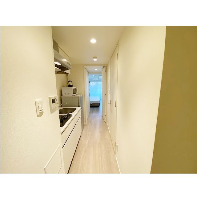 LEXE文京白山の玄関