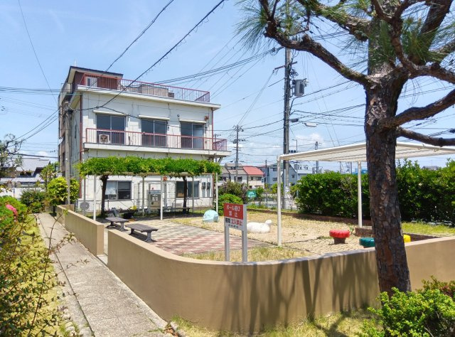東仁川団地四号棟の展望|団地内公園です。小さいお子様の遊び場としてご利用いただけます。