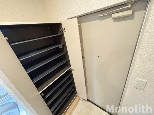 ゴールイン岸城の収納