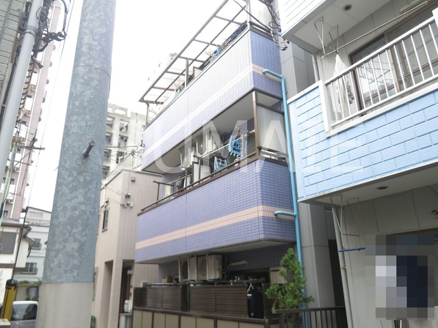 コロンボフィルの外観|全戸角部屋のマンションです。