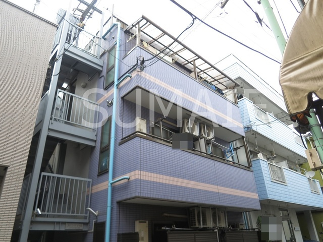 コロンボフィルの外観|全戸角部屋のマンションです。