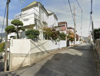 【前面道路含む現地写真】 | 西宮市　五月ケ丘　中古戸建