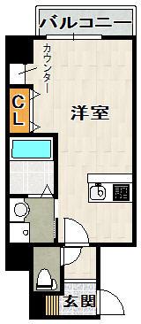 ソラシア宝塚の間取り